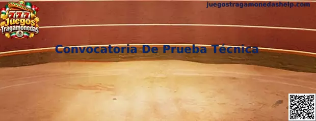Convocatoria De Prueba Técnica para Juegos Tragamonedas en México