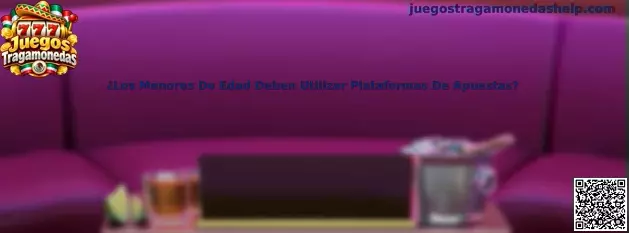 Información sobre menores y plataformas de apuestas
